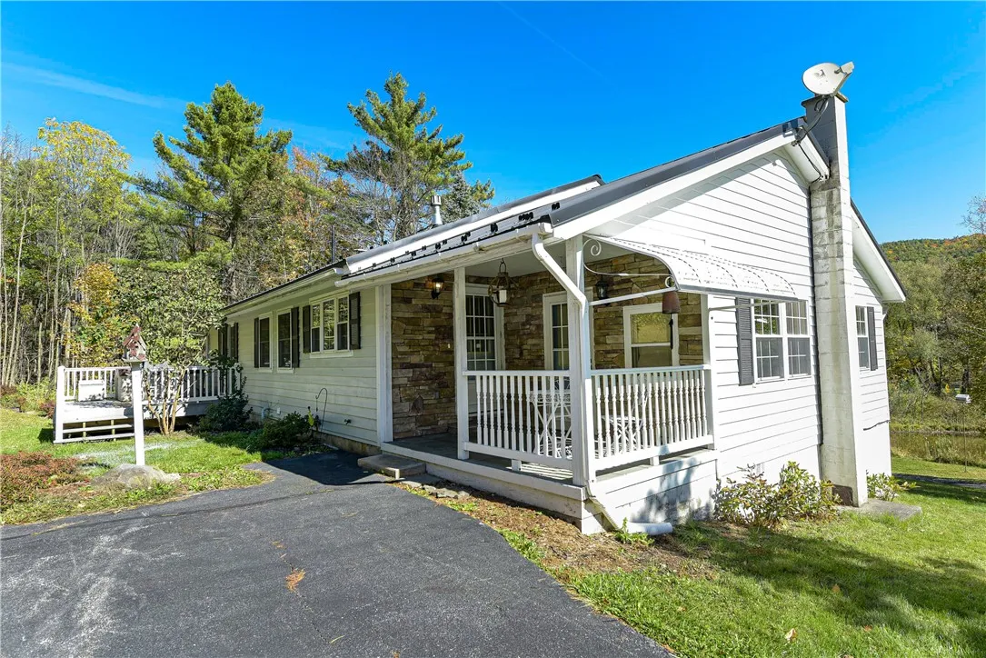Parking Area and quaint sitting area