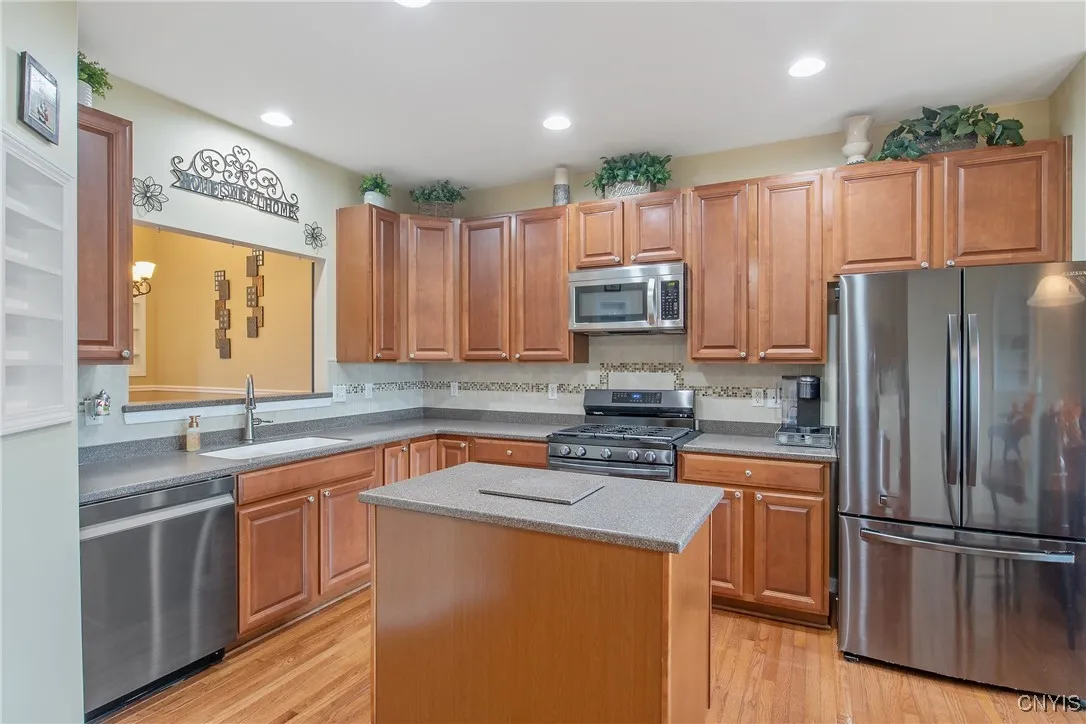 Well appointed kitchen with updated SS appliances