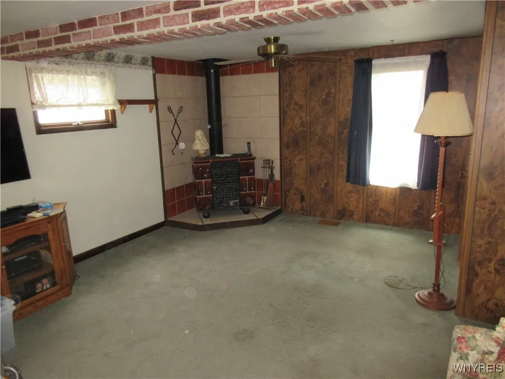 Living Room View from the front door