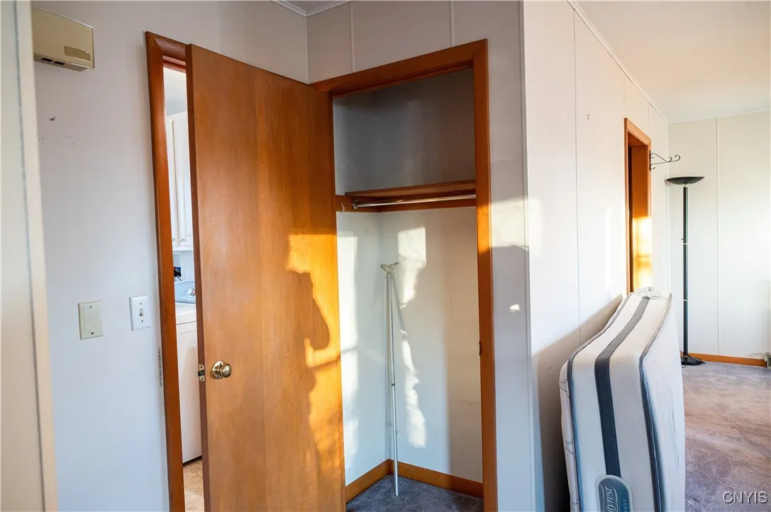 Closet off of living room