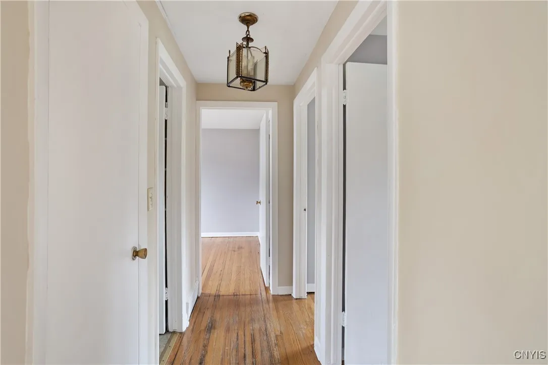Hallway to beds/bathroom