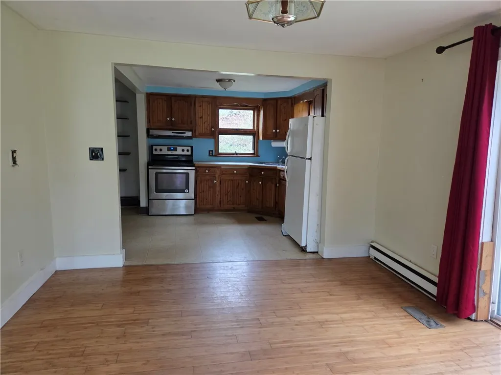 Side door entry view