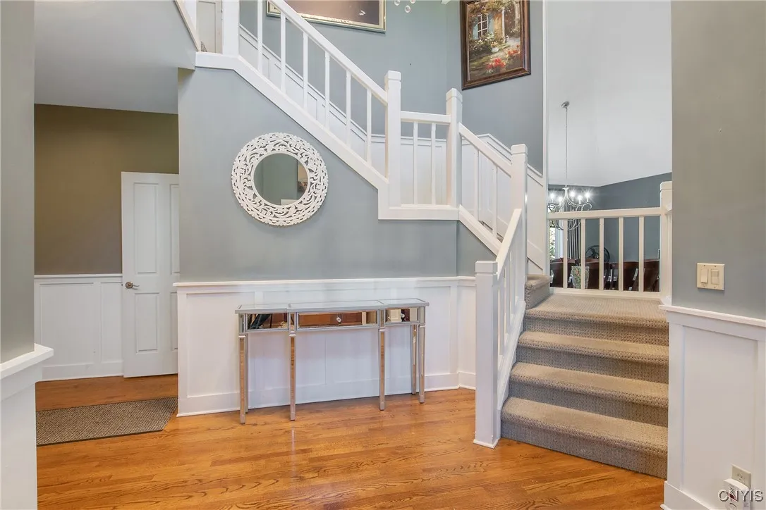 View entering the front door