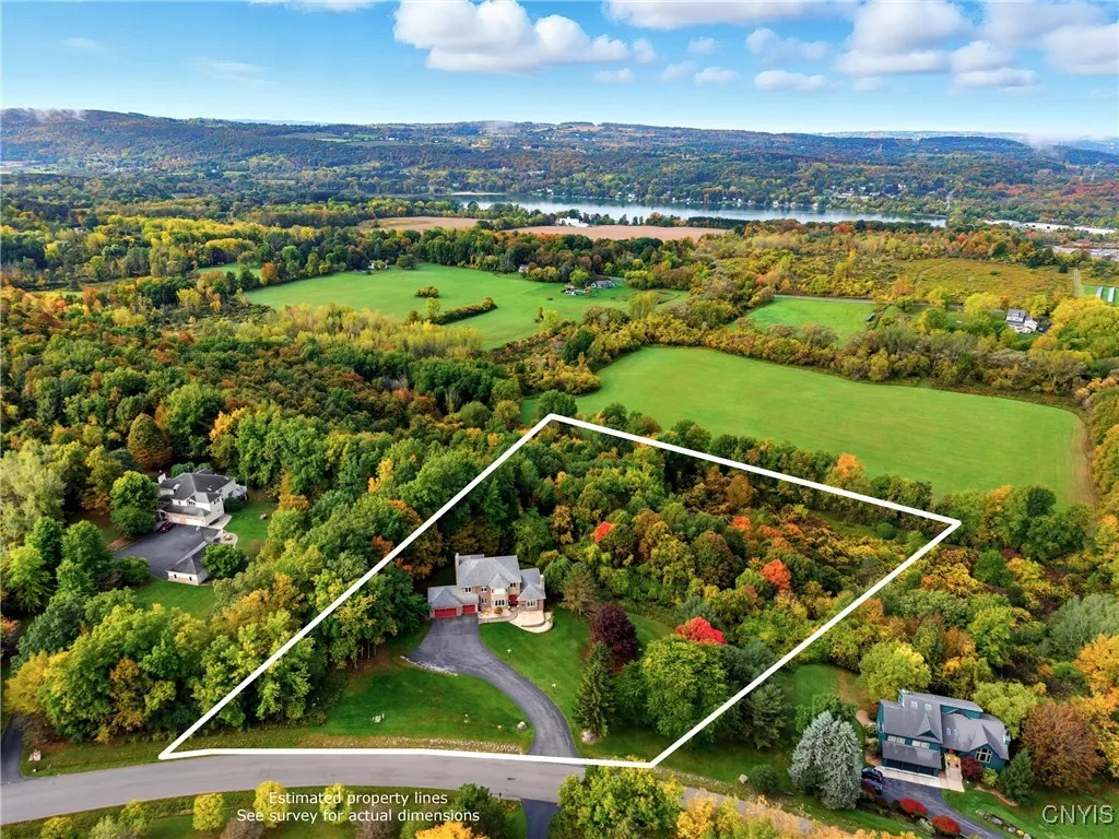 Approximate property lines