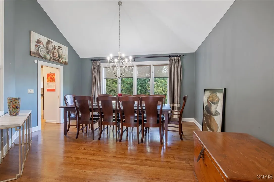 Large formal dining room