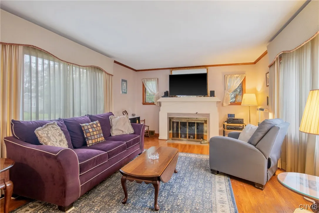   Wood burning fireplace will make evenings extra cozy !!