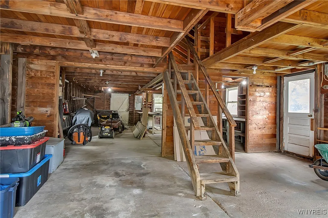 Tons of space with additional walk up area.