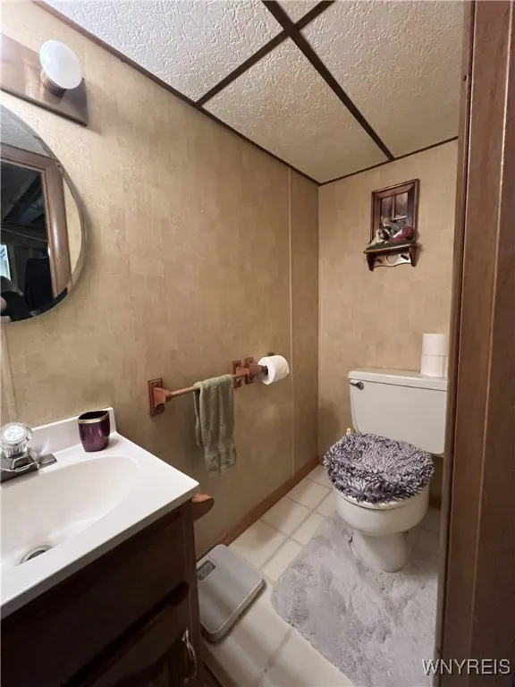 Half bath in basement