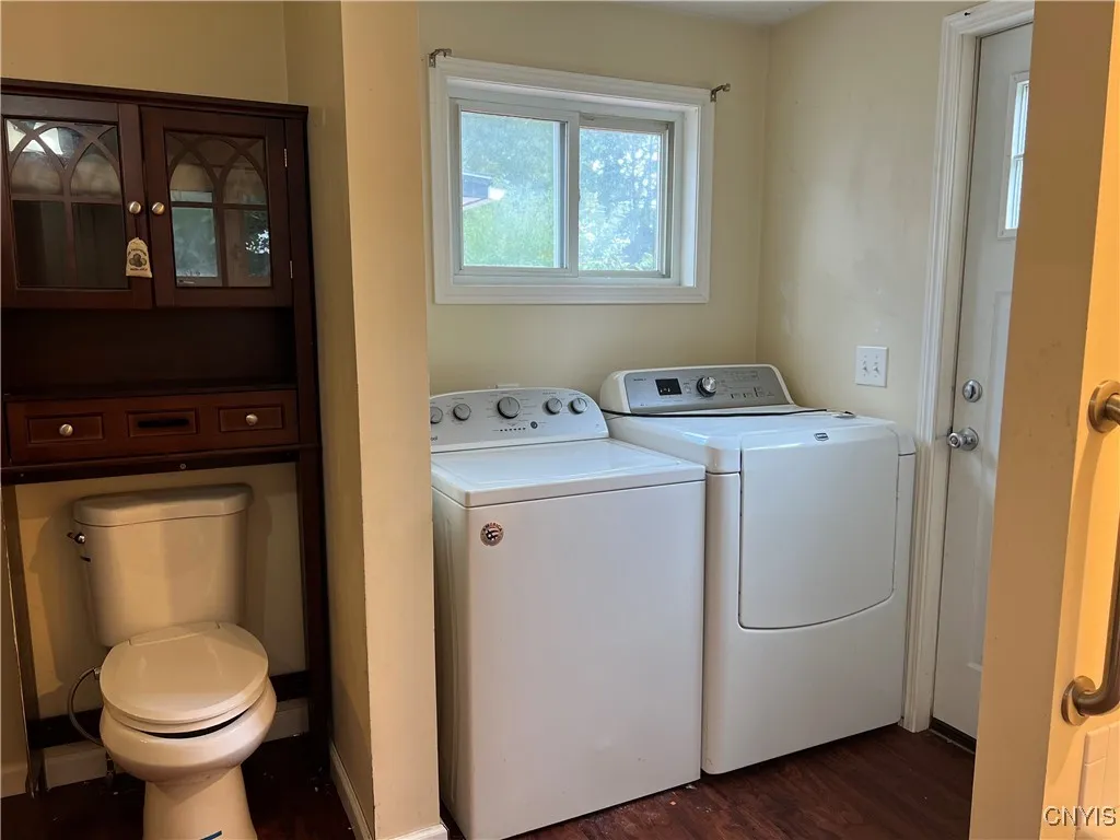 First floor laundry