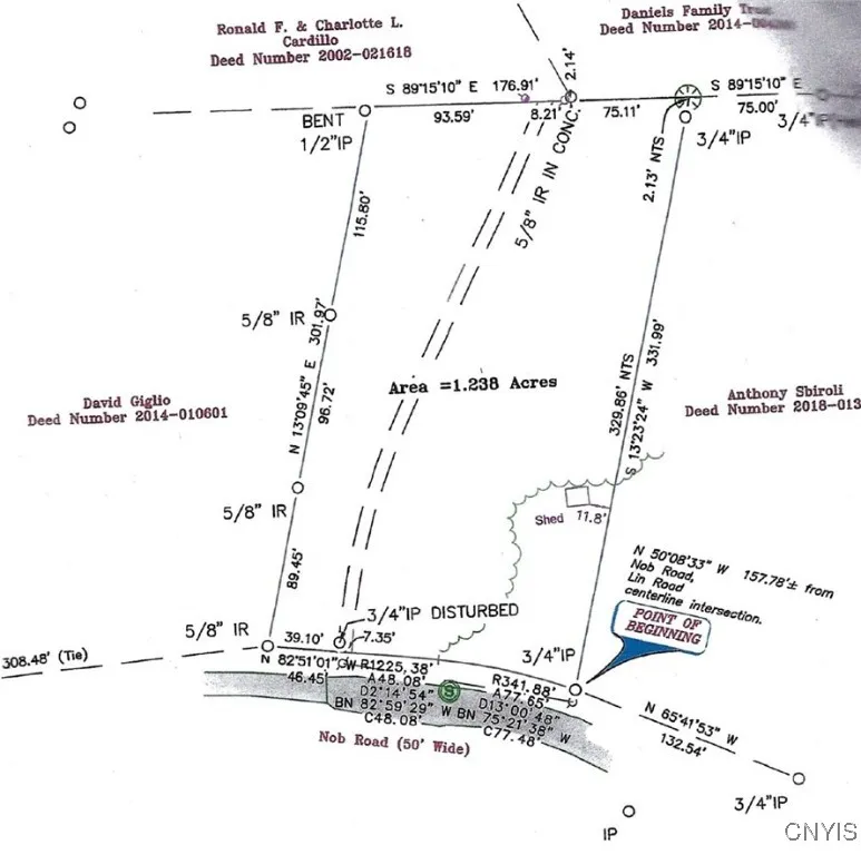 00 Nob Road, Utica, New York 13501, Utica, New York 13501, ,Land,For Sale,00 Nob Road, Utica, New York 13501,0,S1645148