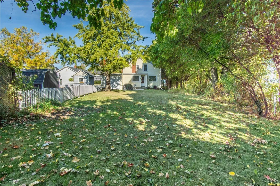 Deep Backyard Lot