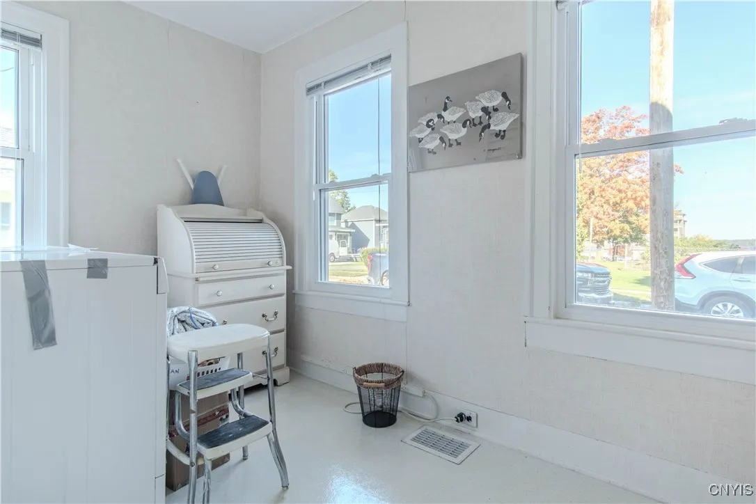1st floor Laundry and storage room