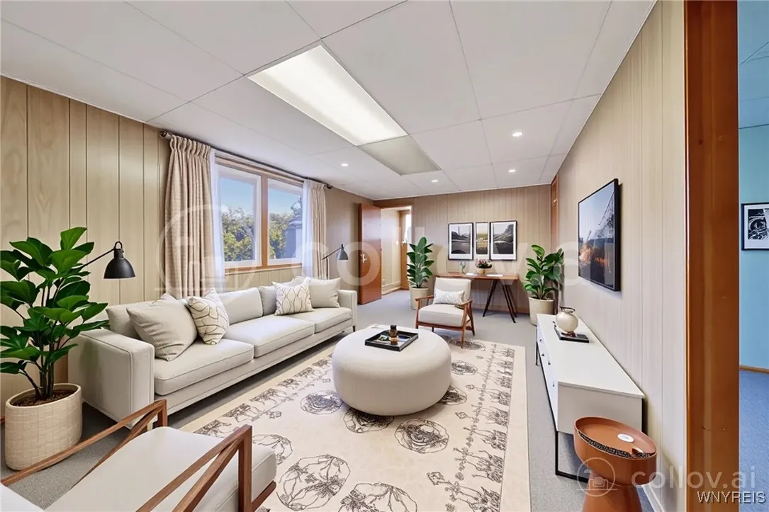 Virtually Staged Family Room Virtually Staged Family Room