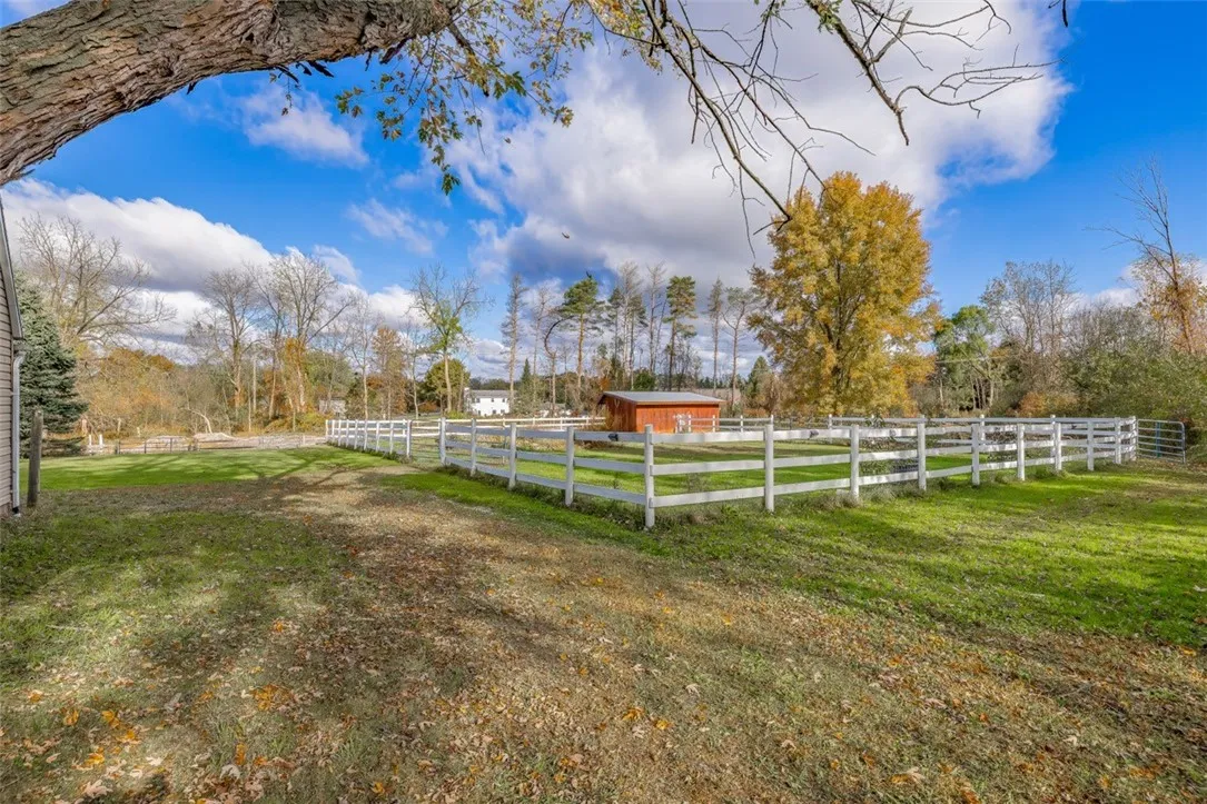 Fenced in pasture/veggie garden
