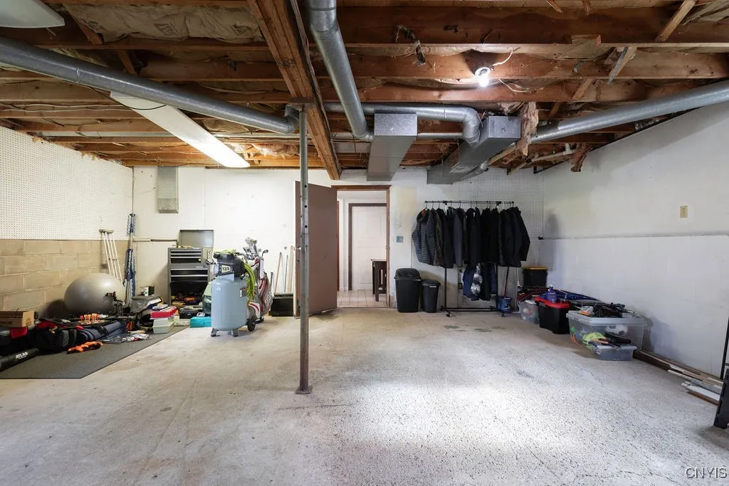 Former garage space