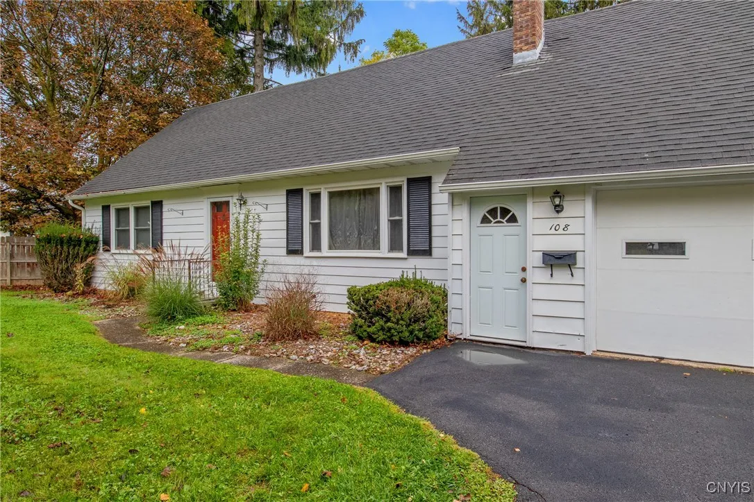 Paved double wide driveway, room for 4 cars