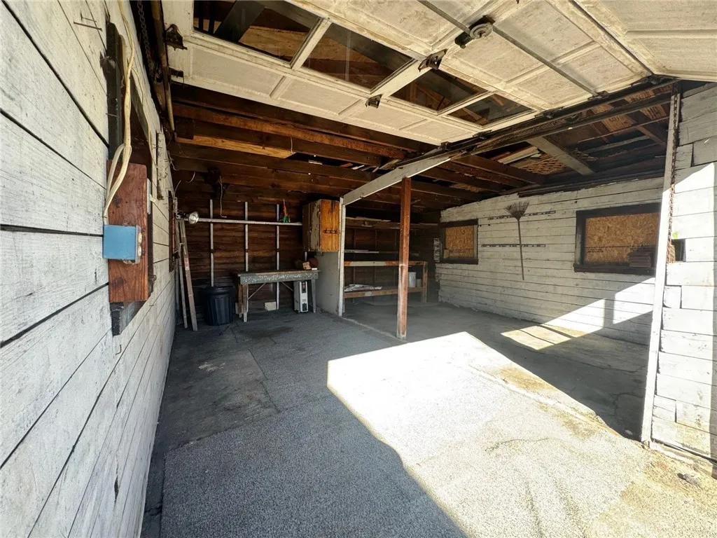 Garage interior