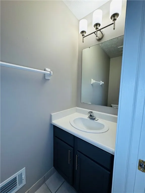 Typical downstairs powder room