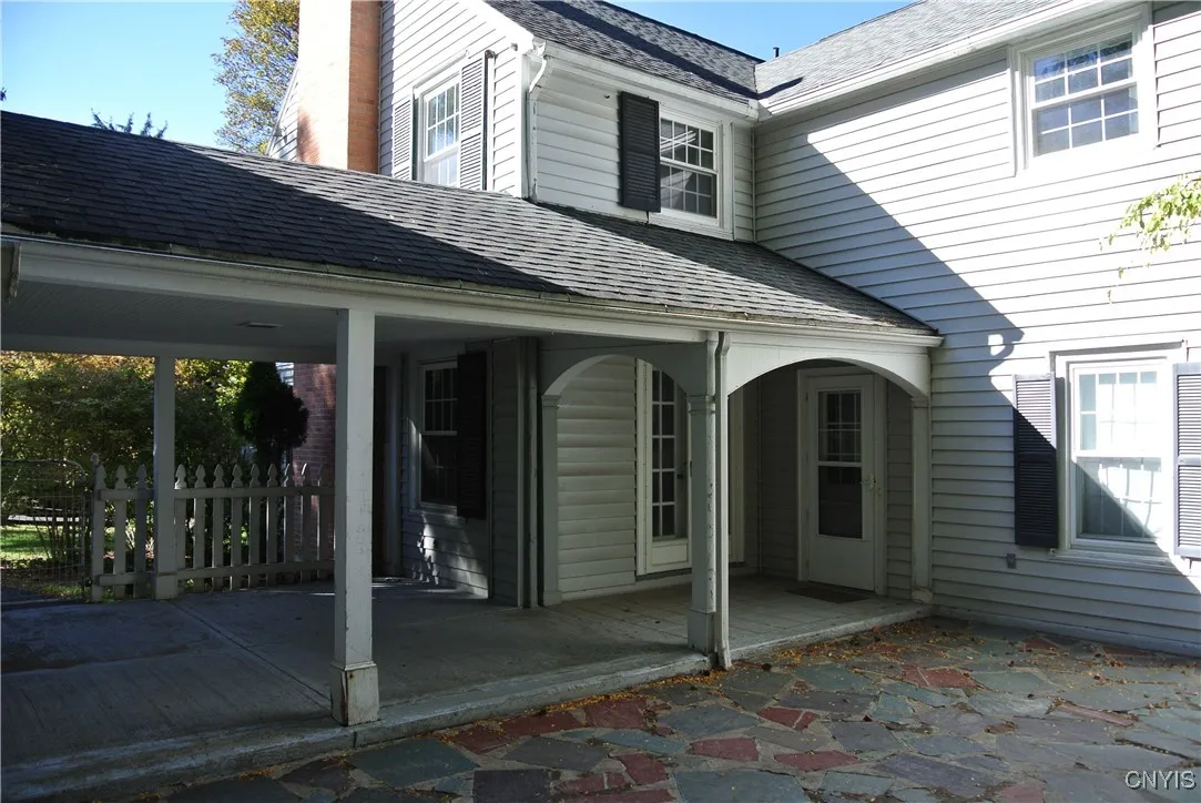 Rear Patio/ Breezeway