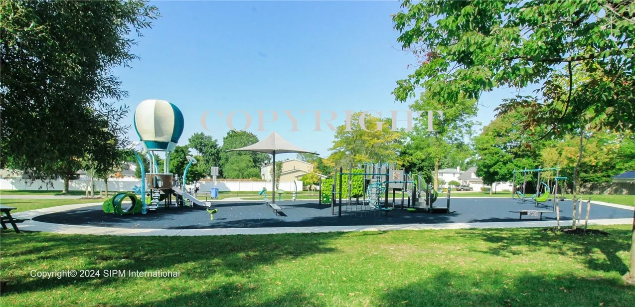 The town of Amherst's new Playground