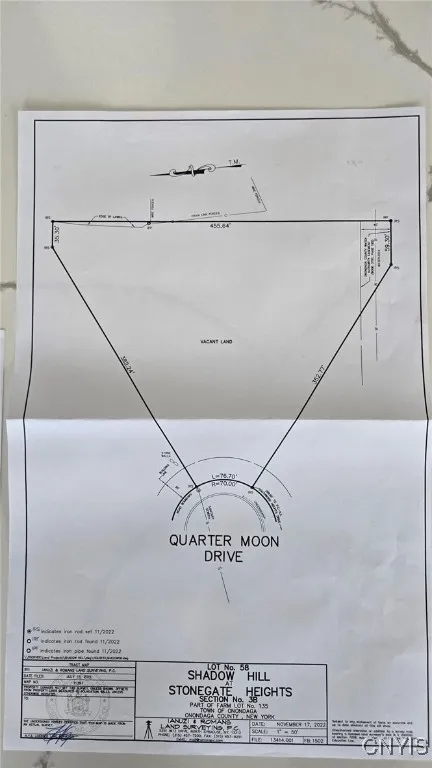 5875 Quarter Moon Drive, Onondaga, New York 13078, Onondaga, New York 13078, ,Land,For Sale,5875 Quarter Moon Drive, Onondaga, New York 13078,0,S1645086