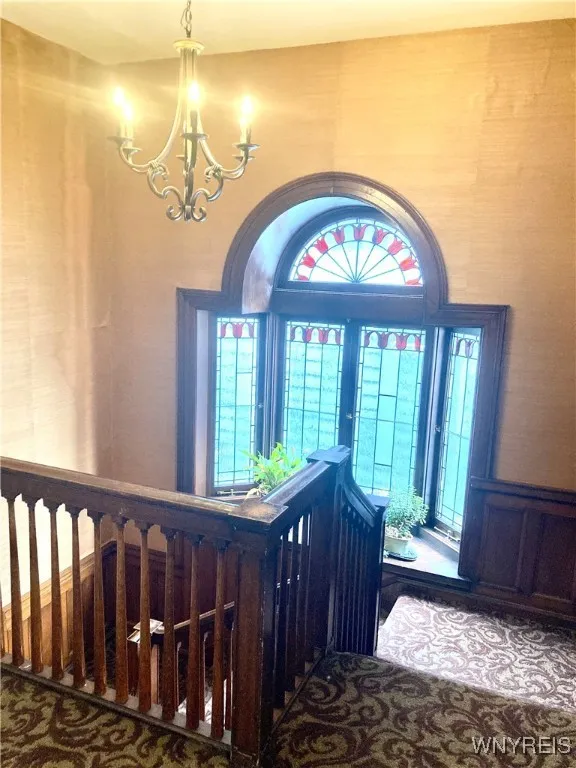 Foyer/front stairs