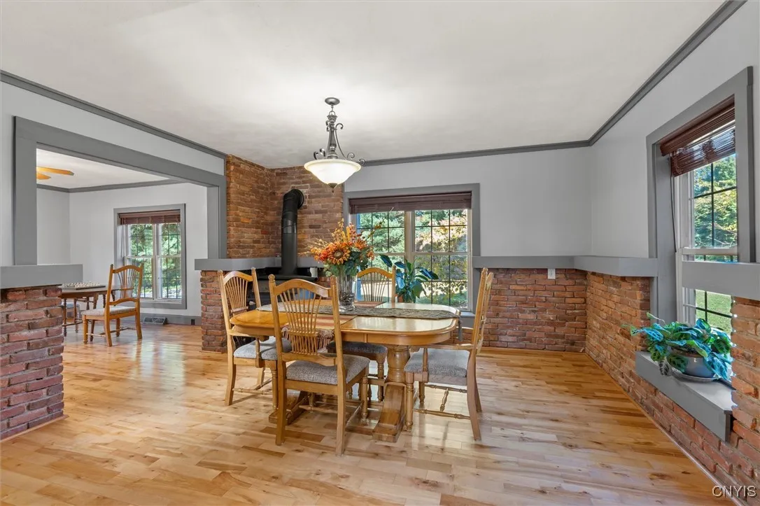 Dining Area-1/2 brick walls