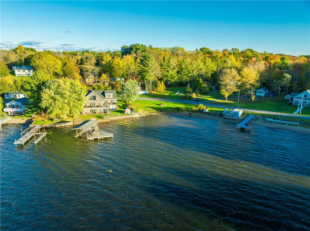 WATERFRONT ACCESS ON LITTLE SODUS BAY & LAKE ONTARIO WITH VIEW OF LOT!