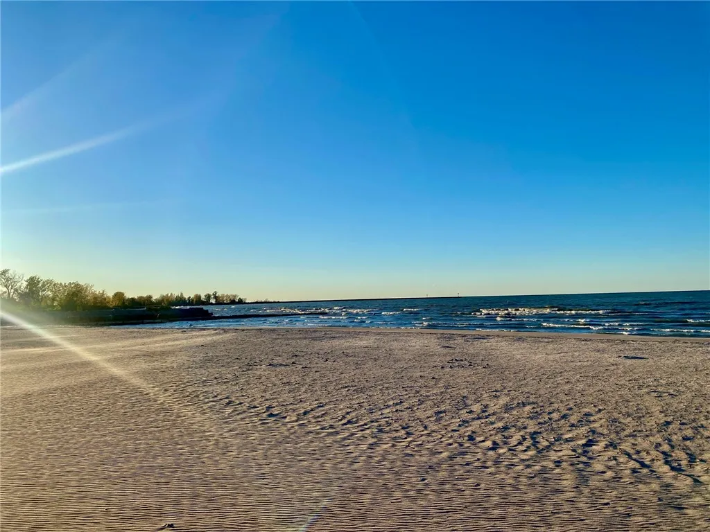 VIEWS OF NEARBY FAIR HAVEN BEACH STATE PARK LOOKING WEST