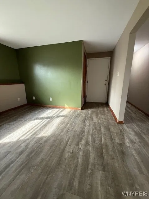 Entrance into lower unit from the living room
