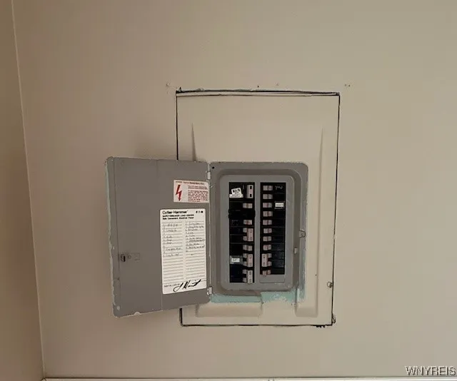 Upper Unit panel box
