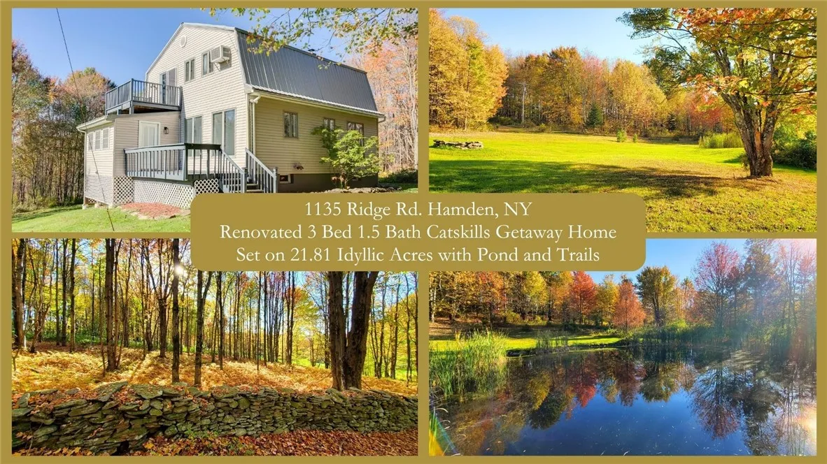 1135 Ridge Road, Hamden, New York 13782, Hamden, New York 13782, 3 Bedrooms Bedrooms, 8 Rooms Rooms,1 BathroomBathrooms,Residential,For Sale,1135 Ridge Road, Hamden, New York 13782,0,R1642556