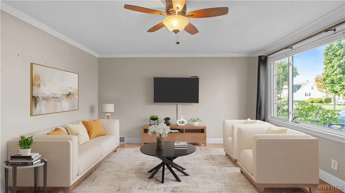 Living Room- Virtually Staged