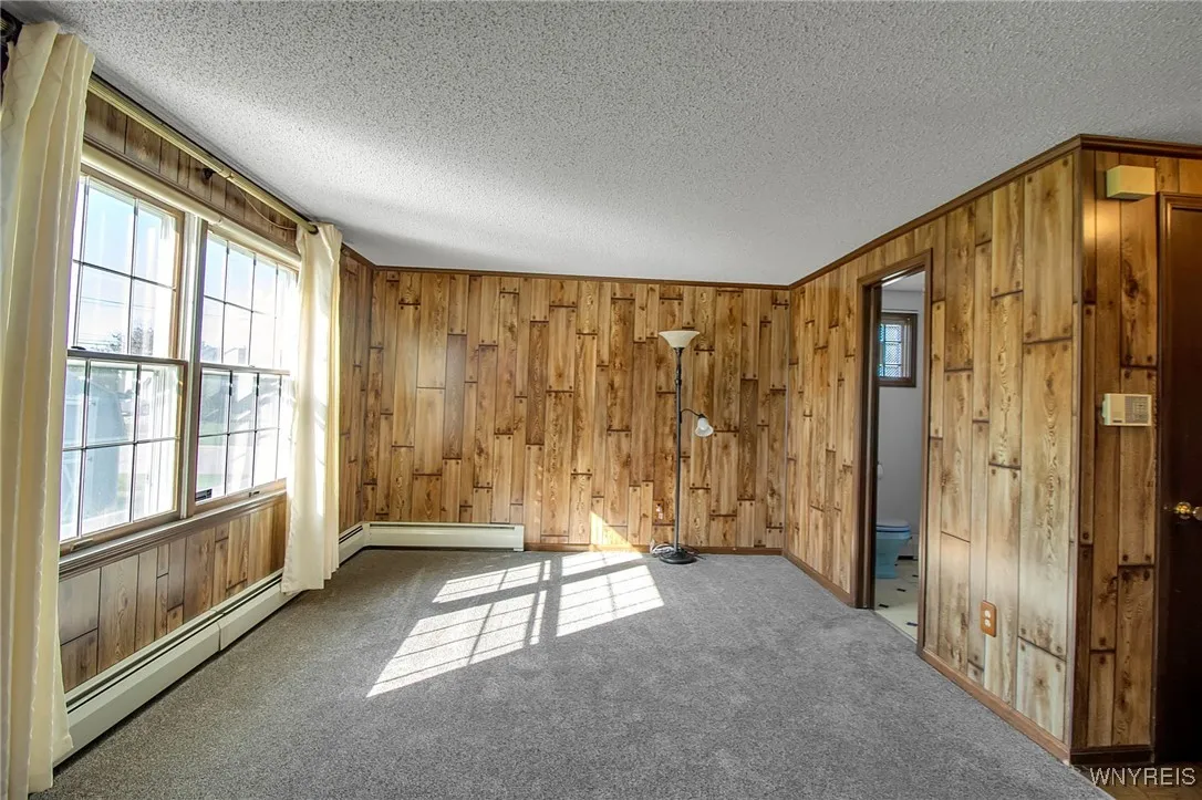 Family room overlooking backyard
