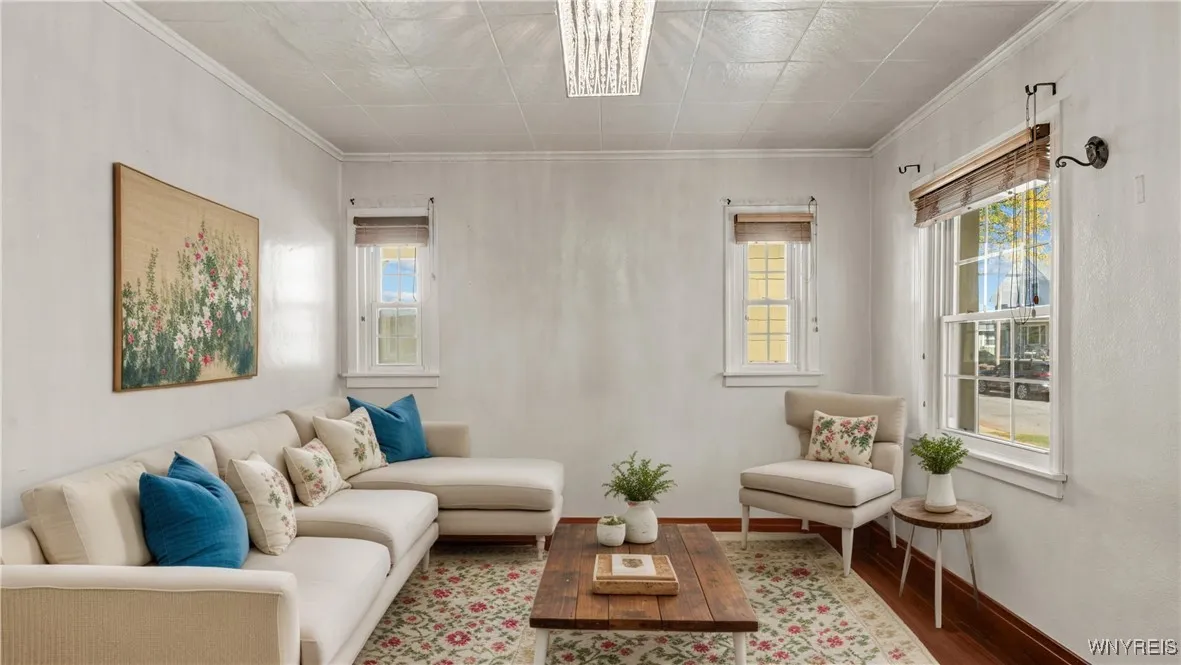 Living Room Virtually Staged