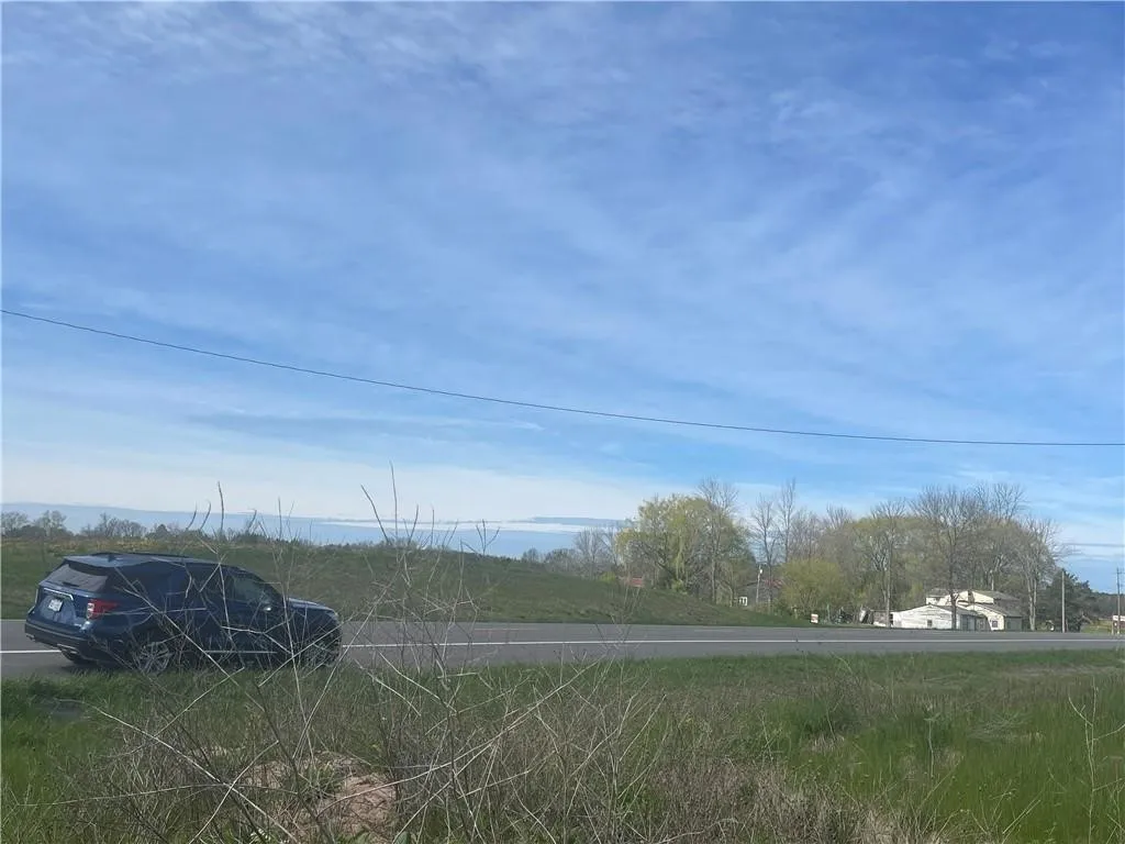 View of parcel from northside of Route 318