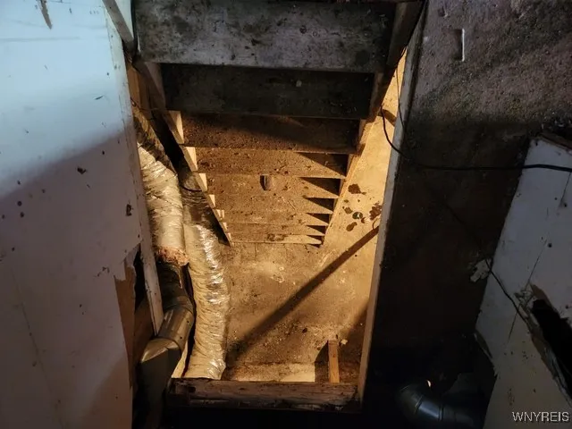 basement stairs
