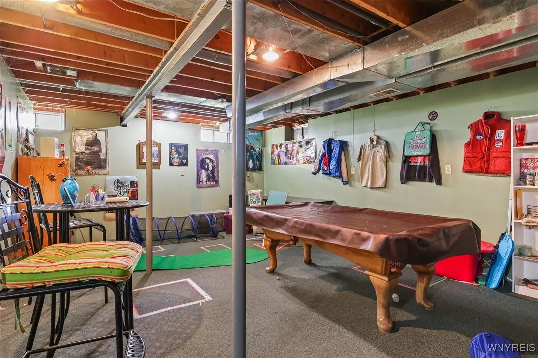 Finished basement