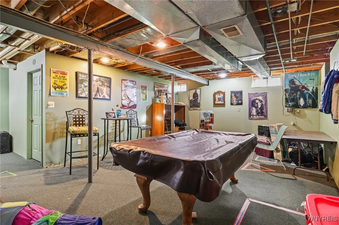 Finished basement