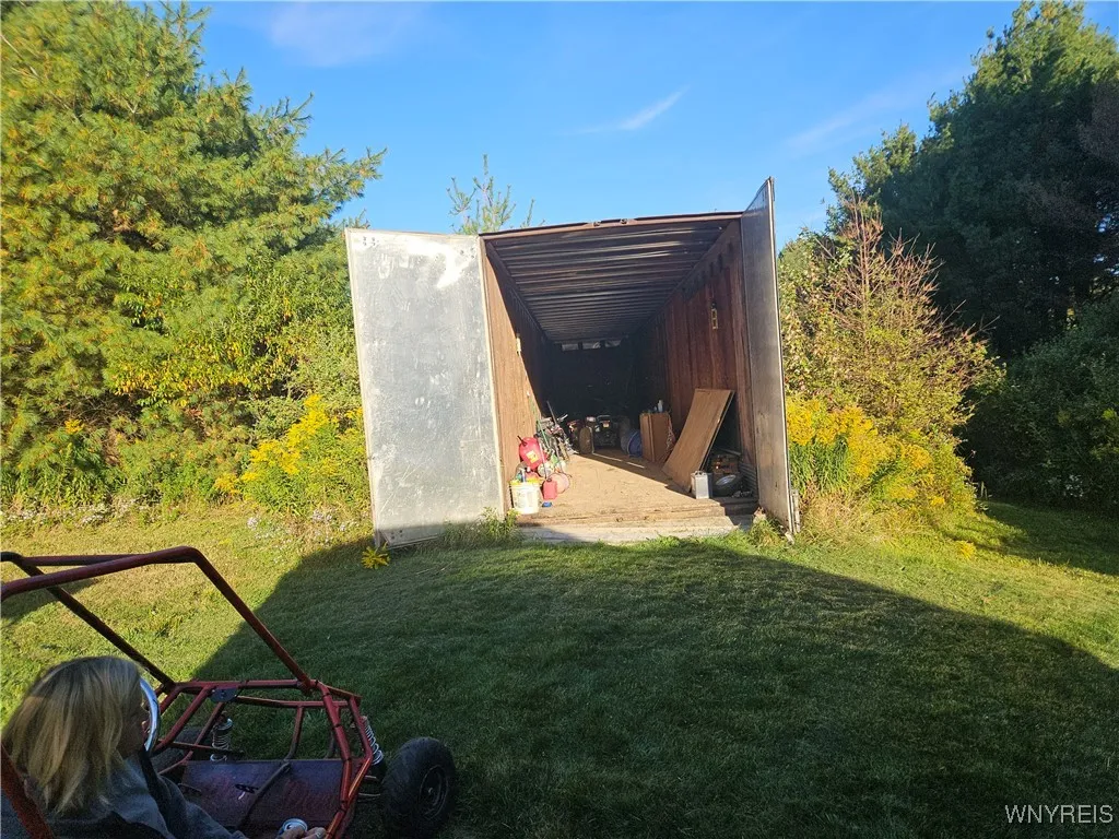 Storage container for toys at campground