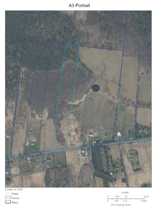 Property highlighted in light blue lines