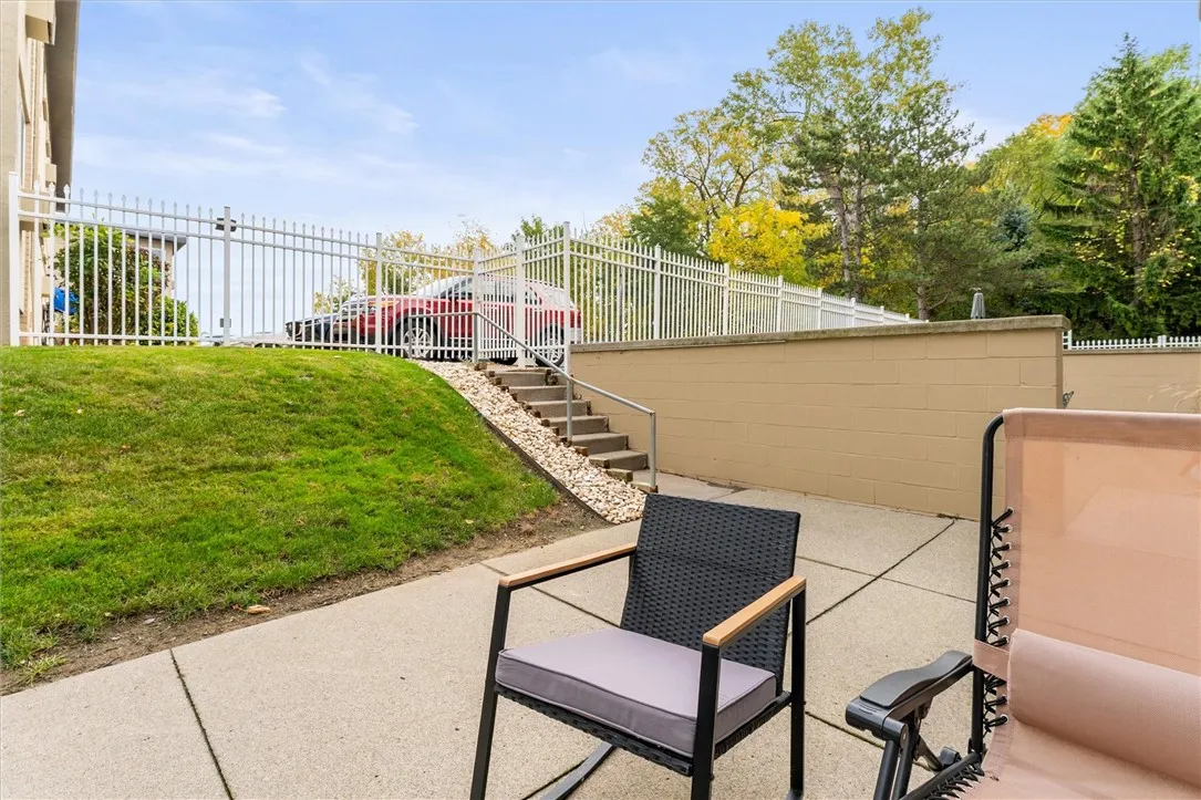 Stairs To Back Parking Lot Just Steps Outside Your Condo