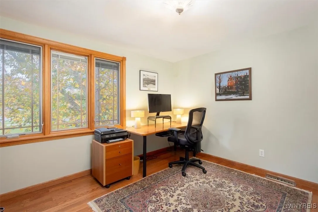 Another good sized bedroom. Has hardwoods and walk-in closet with organizer system