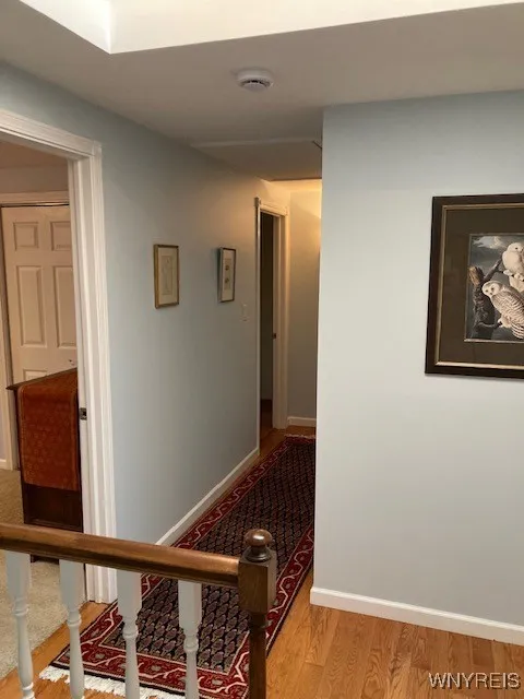 Landing & hallway - extra bright due to new skylight!