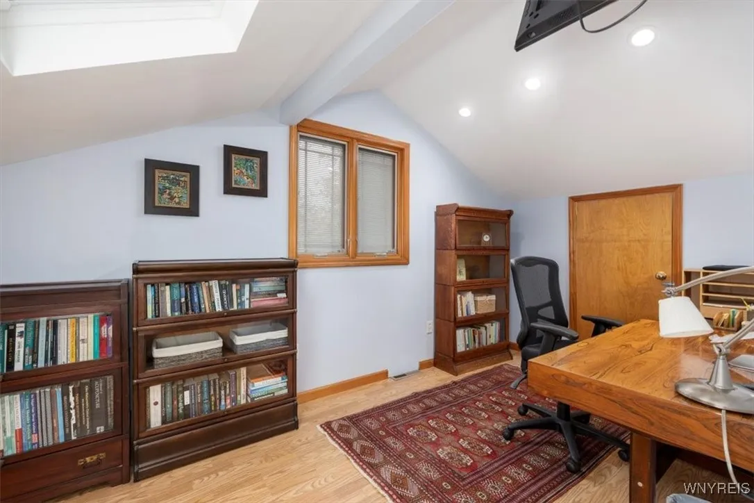 More space in the large bonus room - perfect for office/craft area and has access to full attic where even more can be stored