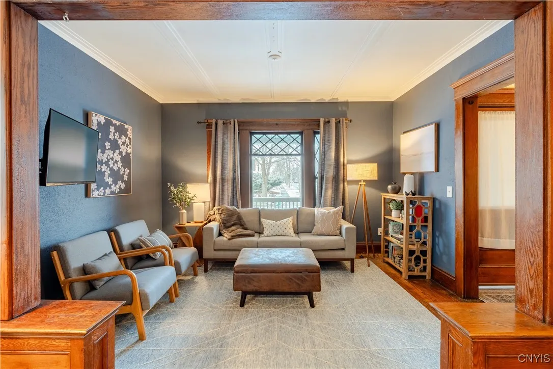 1st Floor cozy living room perfect place for your favorite book!