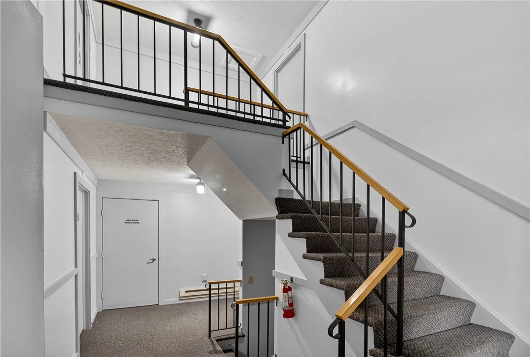 INTERIOR OF BUILDING 27. CONDO #8 IS ON THE UPPER RIGHT