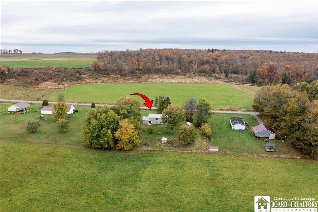 Call Clymer home today, and get away from it all here on Bush road.