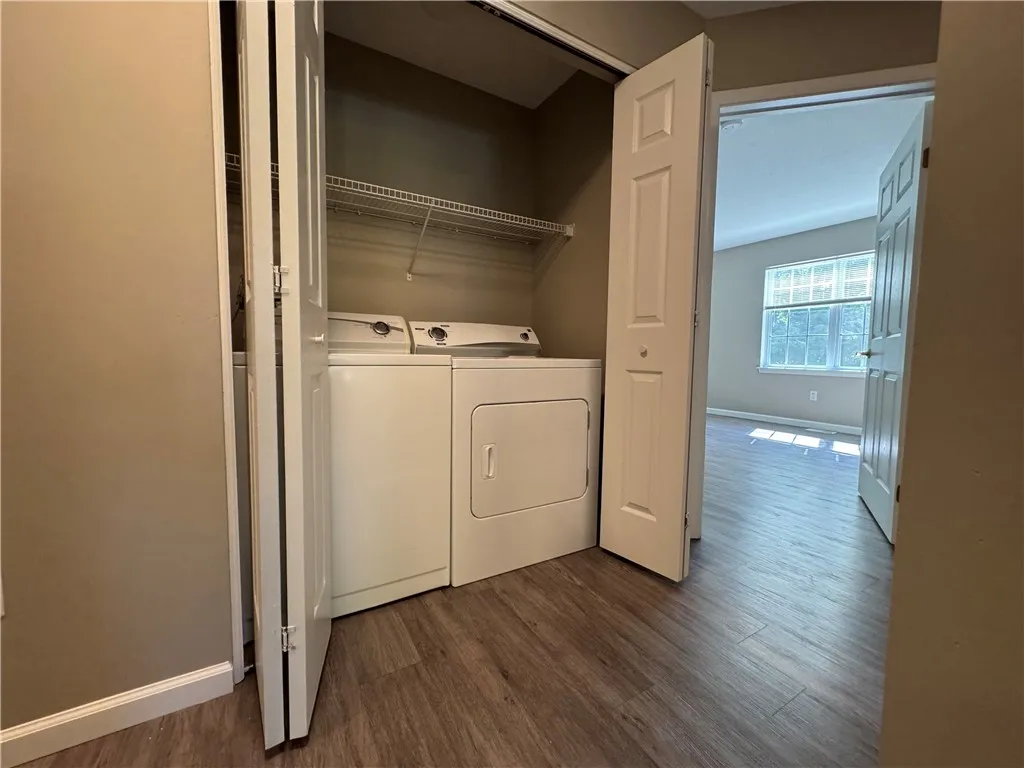 Typical full-size washer & dryer