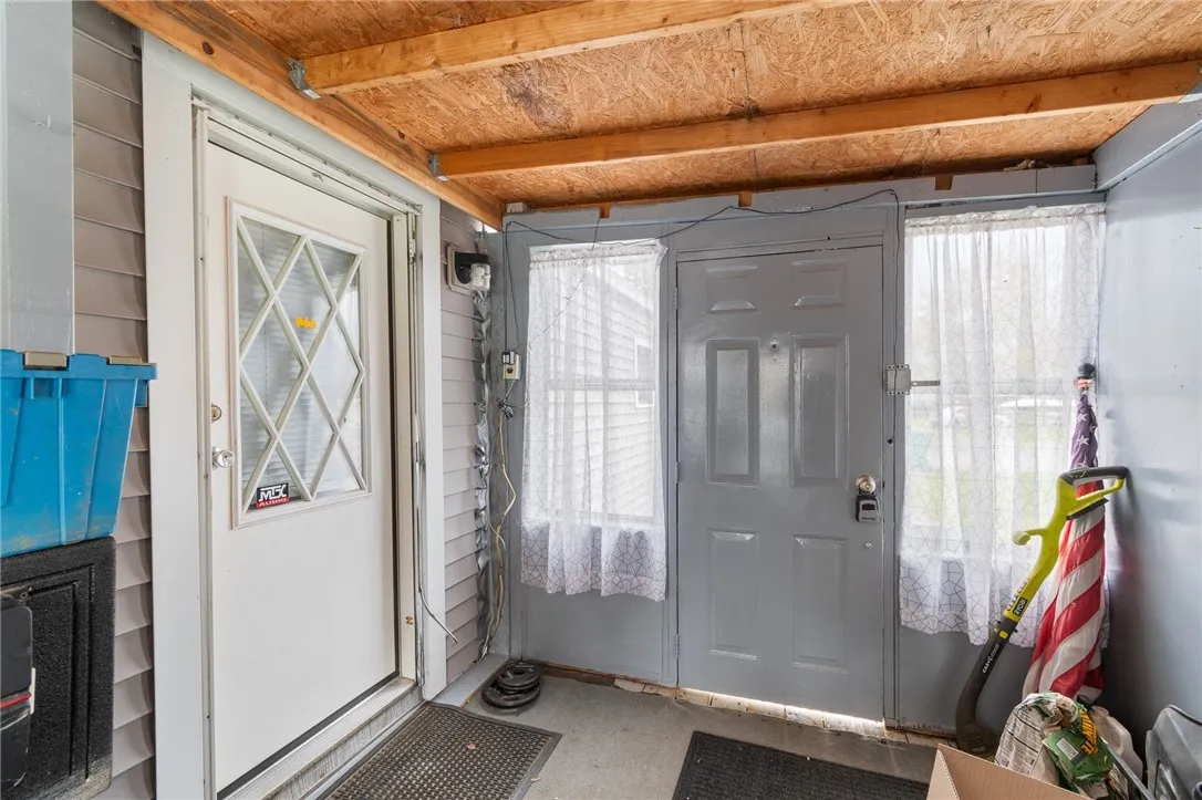 How’s this for a great entryway in our winter weather? Just perfect for all those coats and boots!